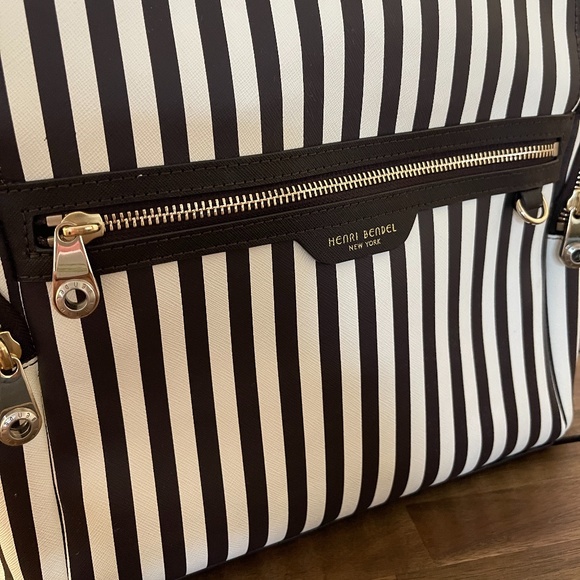 Henri Bendel 57th Centennial Stripe Backpack main image 8